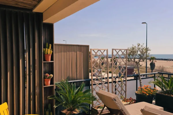 terrasse supérieure
